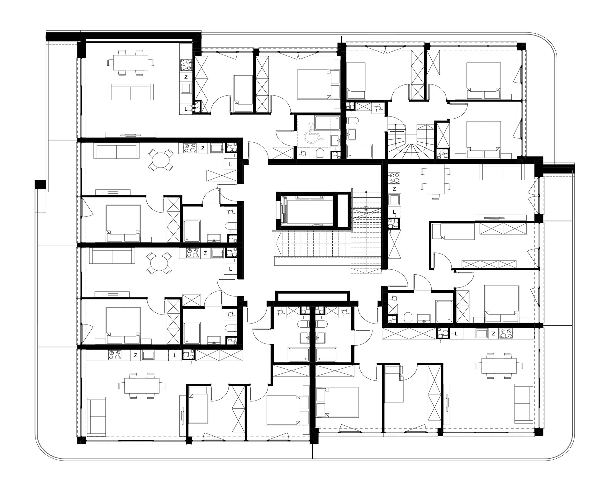 Budynek A – Piętro 1
