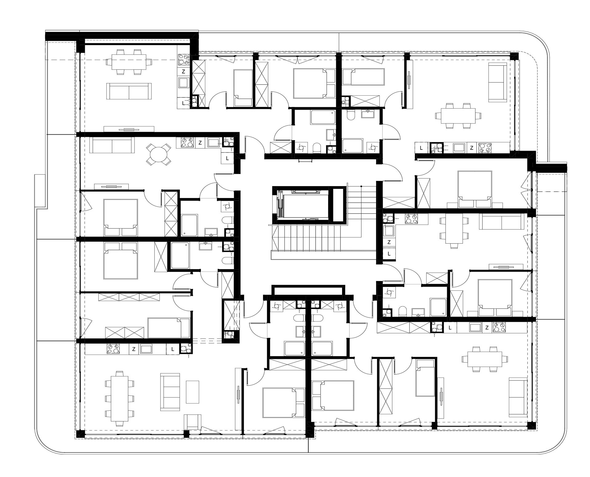 Budynek A – Piętro 2