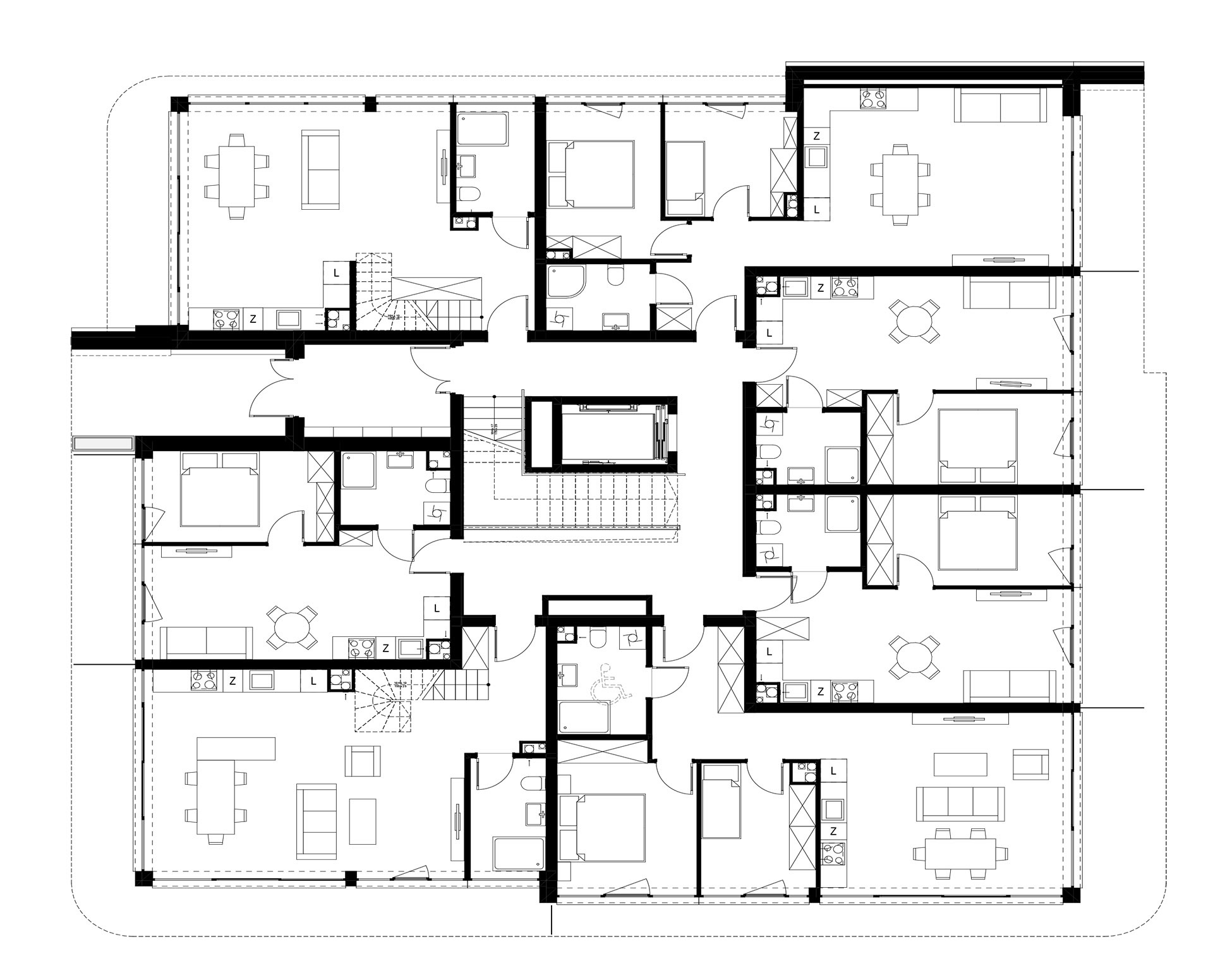 Budynek B – Parter