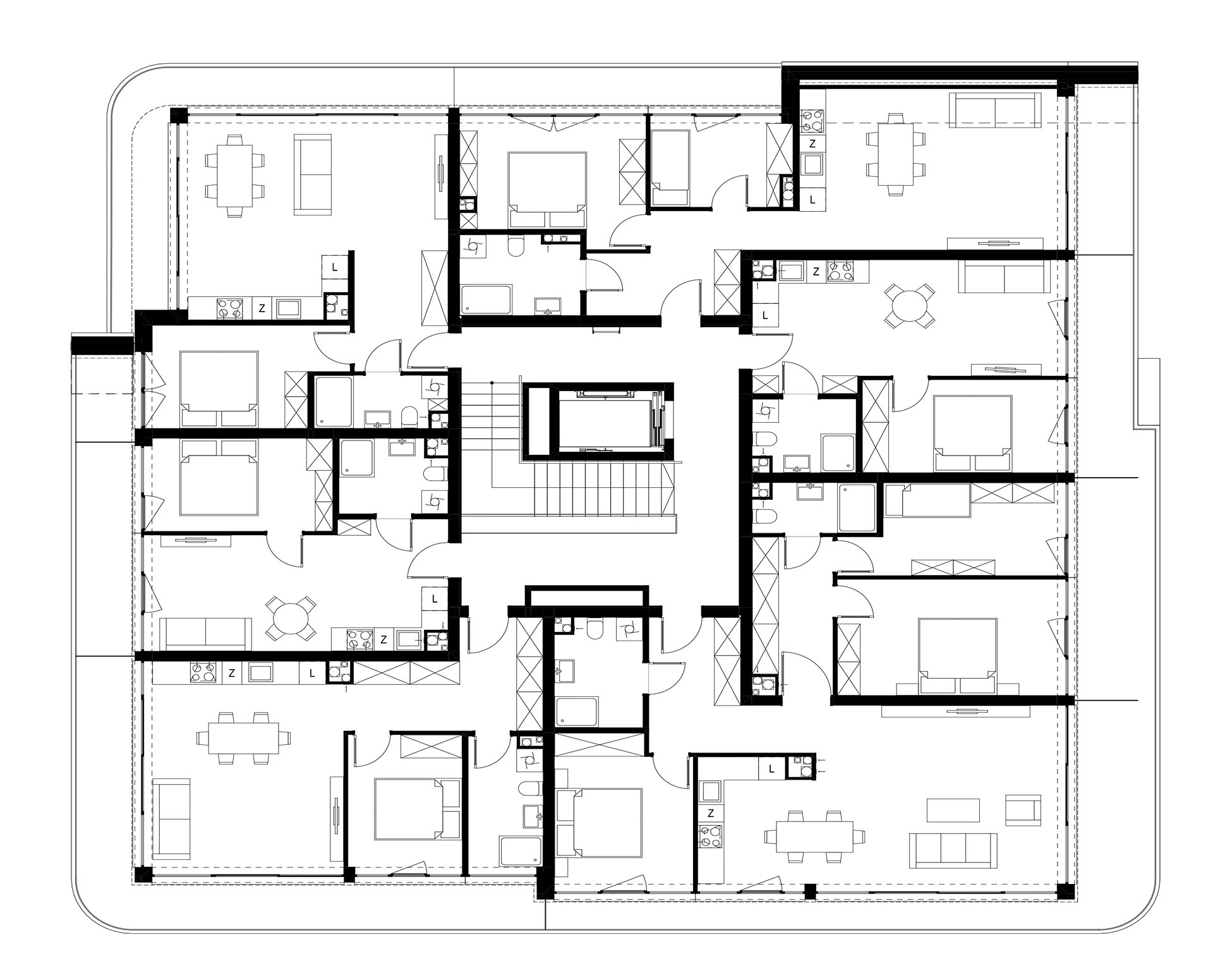 Budynek B – Piętro 2